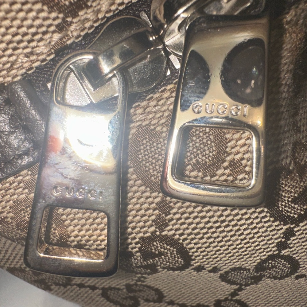 Gucci Brown Monogram Belt Bag - Picture 5 of 12
